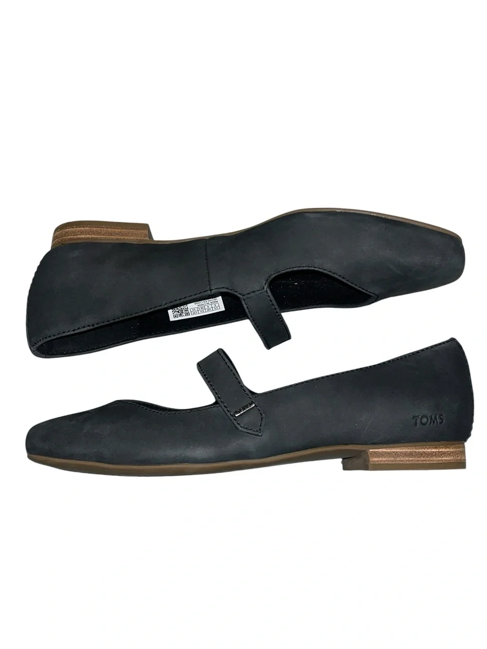 🌟NWOT🌟 TOMS Bianca Black Mary Jane Flats - Size 6